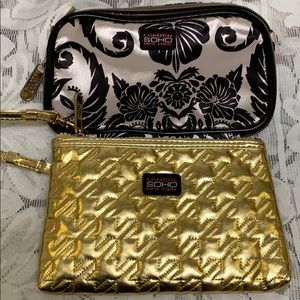 London soho New York cosmetics bags.